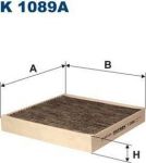 FILTRON Фильтр салонный (угольный) RENAULT LAGUNA II (7701048749, K1089A)