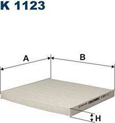 FILTRON Фильтр салонный CHERY FORA / TOY Cor 1.4-2.0 2001- (87139YZZ07, K1123)