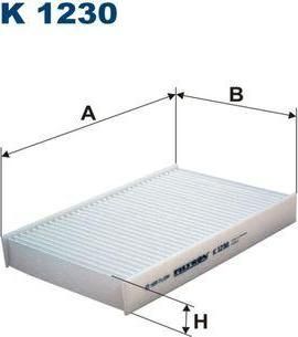 FILTRON Фильтр салонный NISSAN Juke/RENAULT Fluence all 2010-> (272771KA4A, K1230)
