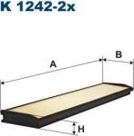 FILTRON Фильтр салонный (комп. 2шт) MB W124 84-96 (K1242-2x)