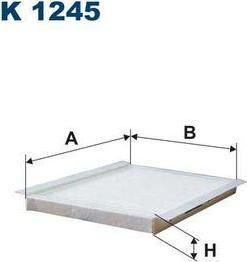 FILTRON Фильтр салонный KIA CEED/Hyundai I30 (971331H000, K1245)