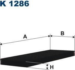 Filtron K1286 фильтр, воздух во внутренном пространстве на RENAULT TRUCKS Magnum