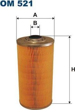 FILTRON Фильтр маслян. E30/E28 2,4D/TD mot.M21D24 ->92 (11429064275, OM521)