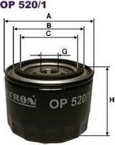 FILTRON Фильтр масляный ВАЗ 2108-09 ВАЗ 2108-09 (OP5201, OP520/1)
