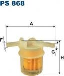 FILTRON Фильтр топливный Honda Accord III (85-89), Accord IV (90-93), Civic (PS868)