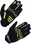 Перчатки велосипедные FOCUS AM GLOVES black/green (US:S)