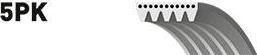 GATES Ремень поликлиновой TOYOTA/MIT/PEUG/ (96144933, 5PK970) GATES Ремень поликлиновой TOYOTA/MIT/PEUG/ (96144933, 5PK970)