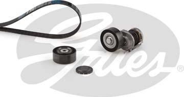 Gates K016PK1263 поликлиновой ременный комплект на AUDI A4 Allroad (8KH, B8)