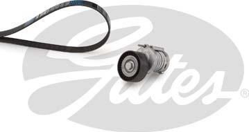 Gates K016PK738 поликлиновой ременный комплект на SKODA ROOMSTER Praktik (5J)