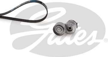 Gates K017PK1125 поликлиновой ременный комплект на RENAULT MEGANE III Наклонная задняя часть (BZ0_)