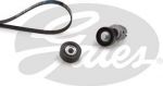 Gates K036PK1763 поликлиновой ременный комплект на FORD KA (RB_)
