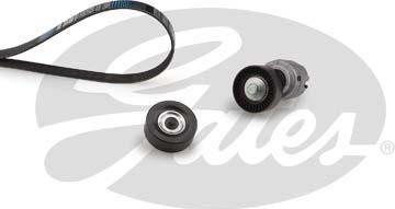 Gates K036PK1763 поликлиновой ременный комплект на FORD KA (RB_)