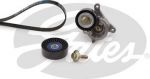 Gates K076PK1203 поликлиновой ременный комплект на PEUGEOT 206 Наклонная задняя часть (2A/C)