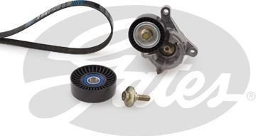 Gates K076PK1203 поликлиновой ременный комплект на PEUGEOT 206 Наклонная задняя часть (2A/C)