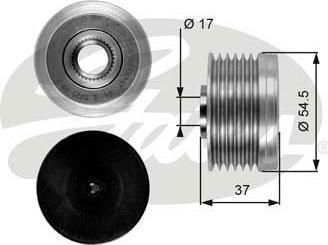 Gates OAP7034 механизм свободного хода генератора на PEUGEOT 406 Break (8E/F)