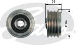 GATES Муфта свободного хода HYUNDAI ix35/SONATA/KIA MAGENTIS 2.0/2.4 05- (3732125201, OAP7165)