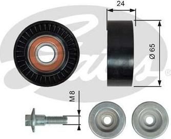 Gates T36493 паразитный / ведущий ролик, поликлиновой ремень на FORD TRANSIT COURIER Kombi