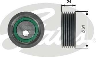 Ролик натяжитель ремня кондиционера ВАЗ 2110, 2123, 1118 GATES T39176