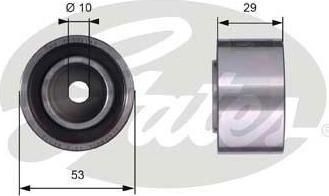 Gates T42059 паразитный / ведущий ролик, зубчатый ремень на ALFA ROMEO 159 (939)