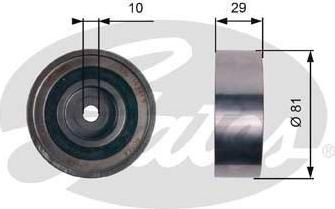 GATES Ролик ремня ГРМ VAG 1.6-2.0TDI 03- (03L109244, T42305)
