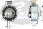GATES Ролик ремня ГРМ AUDI A4/A6/VW PASSAT 01-05 1.8/2.0 20V натяжной (06B109243E, T43018)