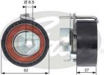 GATES Натяжной ролик ГРМ FORD Focus C-Max 1,6 03-07/07- Fiesta V 1,25/1,4/1,6 16V 01- Focus II 1,4/1,6/1,6Ti 04- Fusion/Mondeo IV 1,6Ti (1376164, T43171)