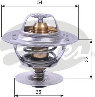 GATES Термостат AD VW 4cyl (44121113, TH11287G1)