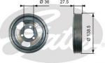 GATES Шкив коленвала 1 Series, 3 Series (0515T2, TVD1117)