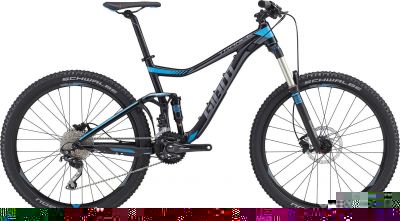 Велосипед Giant Trance 27.5 quot; 3 (2016), рама алюминий M, черный