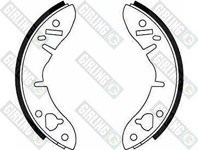 Girling 5160346 комплект тормозных колодок на RELIANT KITTEN