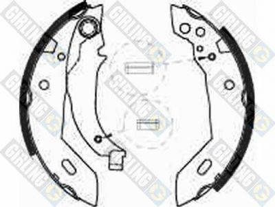 Girling 5162281 комплект тормозных колодок на PEUGEOT 306 (7B, N3, N5)