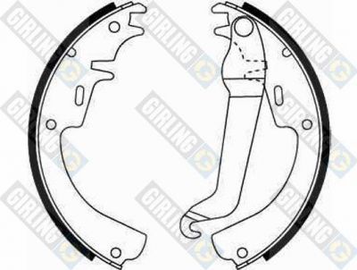 Girling 5180159 комплект тормозных колодок на OPEL MANTA B CC (53_, 55_)