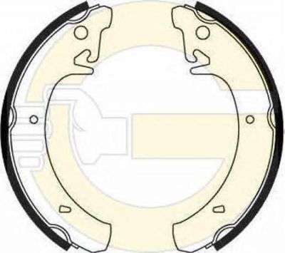 GIRLING Колодки тормозные барабанные 2108, 09, 99, 10, 111, 112 (21083502090, 5182109)