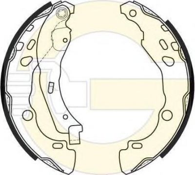 GIRLING Колодки торм бар LOGAN 04- (7701207178, 5184554)