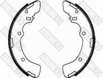 Girling 5185169 комплект тормозных колодок на MITSUBISHI L 300 фургон (P0_W, P1_W, P0_V, P1_V, P_2V, P2_W)