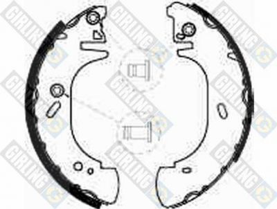 Girling 5185403 комплект тормозных колодок на FORD TRANSIT c бортовой платформой/ходовая часть (E_ _)