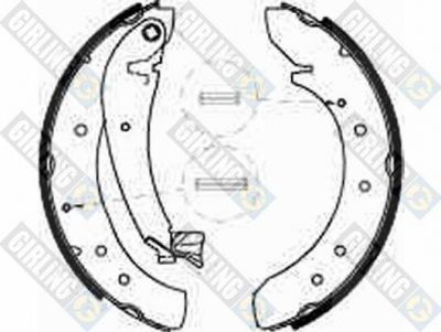 Girling 5185461 комплект тормозных колодок на PEUGEOT BOXER автобус (230P)