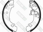 Girling 5185666 комплект тормозных колодок на FIAT UNO (146A/E)