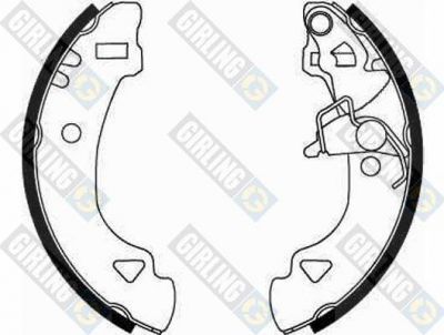Girling 5185666 комплект тормозных колодок на FIAT UNO (146A/E)