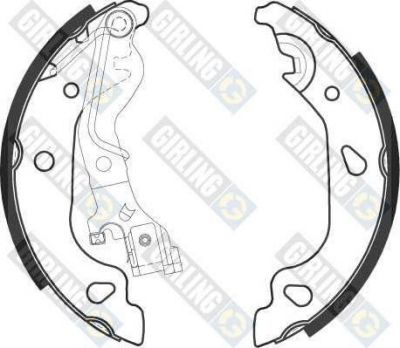 Girling 5186876 комплект тормозных колодок на FIAT PUNTO (188)