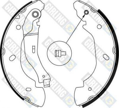 Girling 5186894 комплект тормозных колодок на FORD TRANSIT фургон