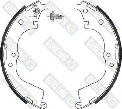 Girling 5186939 комплект тормозных колодок на TOYOTA HILUX II пикап (LN8_, RN5_, LN6_, YN6_, YN5_, LN5_, RN6_)