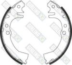 Girling 5186999 комплект тормозных колодок на DAIHATSU CUORE VI (L251, L250_, L260_)