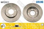 Girling 6015311 тормозной диск на AUDI 80 (81, 85, B2)