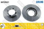 GIRLING Диск тормозной перед. HYUNDAI ACCENT(X-3) 94-00 242,2x19,2mm (5171224100, 6019581)