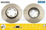 GIRLING Диск тормозной передний Ford Transit 07/06-> (300x28mm) (6048175->6023905) (1371393, 6023905)