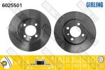 Girling 6025501 тормозной диск на 3 (E30)