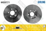 Girling 6026771 тормозной диск на FORD SCORPIO I (GAE, GGE)