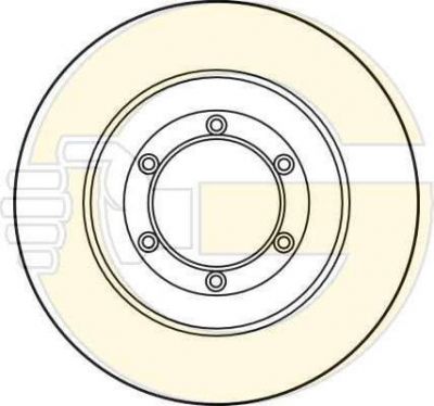 Girling 6027951 тормозной диск на OPEL FRONTERA B (6B_)
