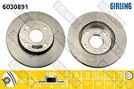 GIRLING Диск тормозной MAZDA 323 89-04/DEMIO 98- передний (R703325XA, 6030891)